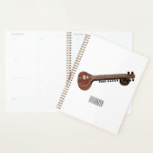Illustration de dessin de Sitar (Devant avec enveloppe)