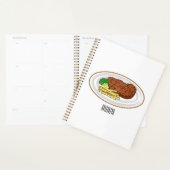 Illustration de dessin de steak (Devant avec enveloppe)