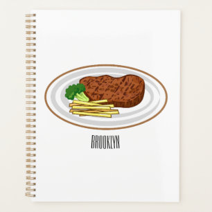 Illustration de dessin de steak