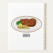 Illustration de dessin de steak (Dos)