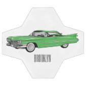Illustration de dessin de voiture classique 1959 (Plat)