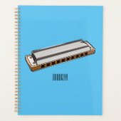 Illustration de dessin d'Harmonica (Devant)