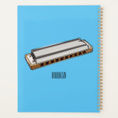 Illustration de dessin d'Harmonica (Dos)