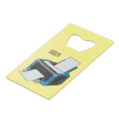 Illustration de dessin d'imprimante (Dos Angle)