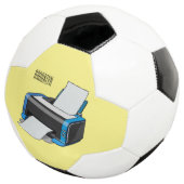 Illustration de dessin d'imprimante (3/4)