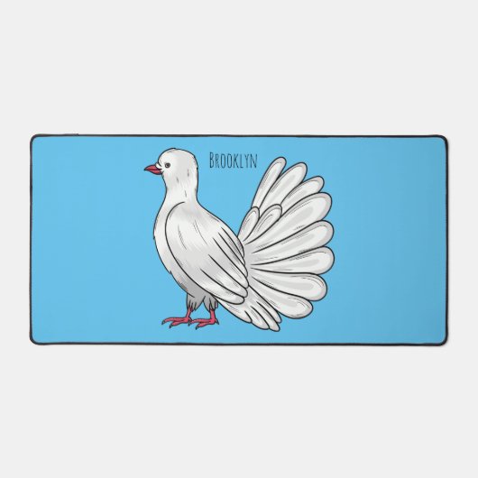 Illustration de dessin d'oiseau pigeon sauvage (Recto)