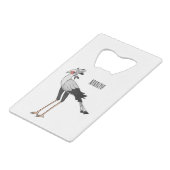 Illustration de dessin du secrétaire pour oiseaux (Devant Angle)