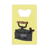 Illustration de dessin en fer de Charbon (Devant)