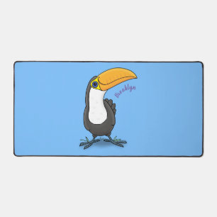 Illustration de dessin humoristique du toucan joye