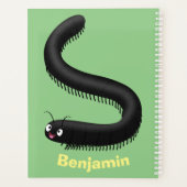 Illustration de dessin mignon millipede (Dos)