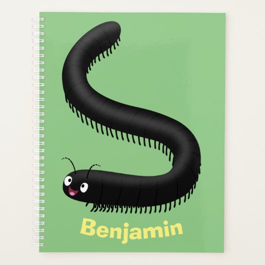 Illustration de dessin mignon millipede (Devant)