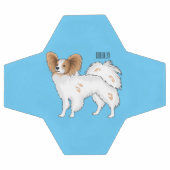 Illustration de dessin pour chien de Papillon (Plat)