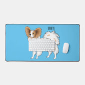 Illustration de dessin pour chien de Papillon (Clavier et souris)