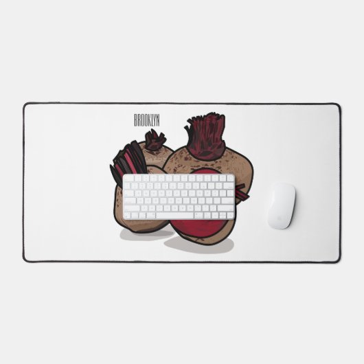 Illustration de dessin sur la betterave (Clavier et souris)