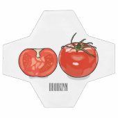 Illustration de dessin sur la tomate (Plat)