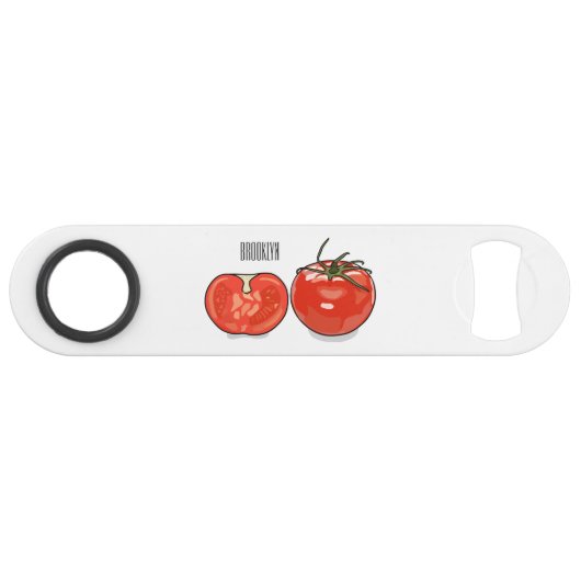 Illustration de dessin sur la tomate (Devant (Horizontal))
