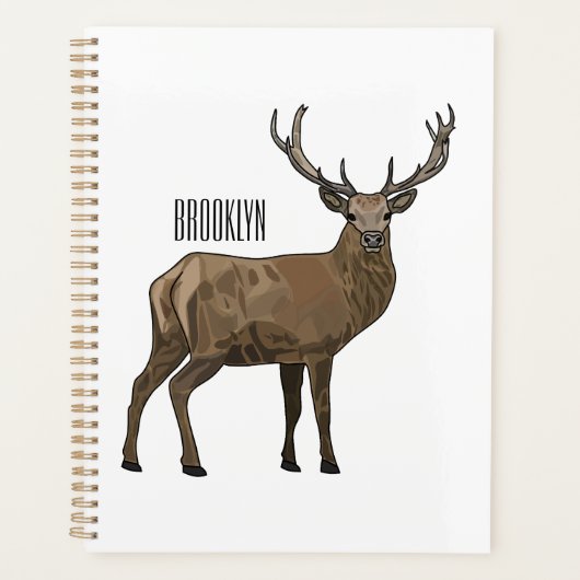 Illustration de dessin sur le cerf (Devant)