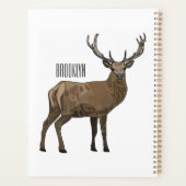 Illustration de dessin sur le cerf (Dos)