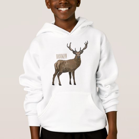 Illustration de dessin sur le cerf (Devant)