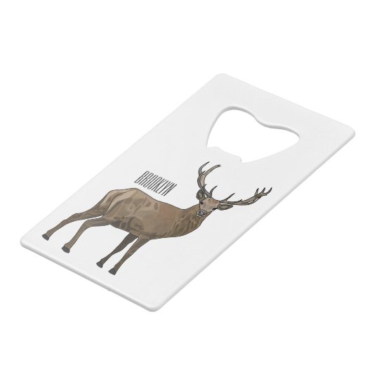 Illustration de dessin sur le cerf (Dos Angle)