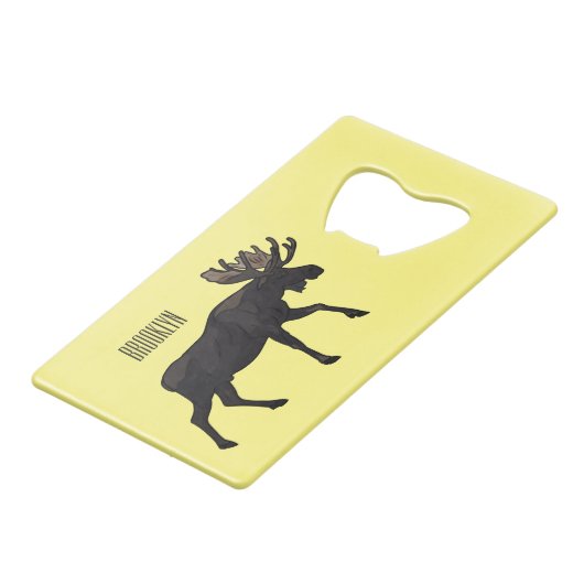 Illustration de dessin sur l'orignal (Dos Angle)