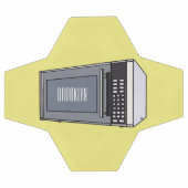 Illustration de dessin sur micro-ondes (Plat)