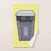 Illustration de dessin sur micro-ondes (Serviette à main)