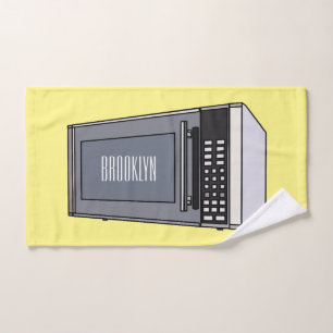 Illustration de dessin sur micro-ondes