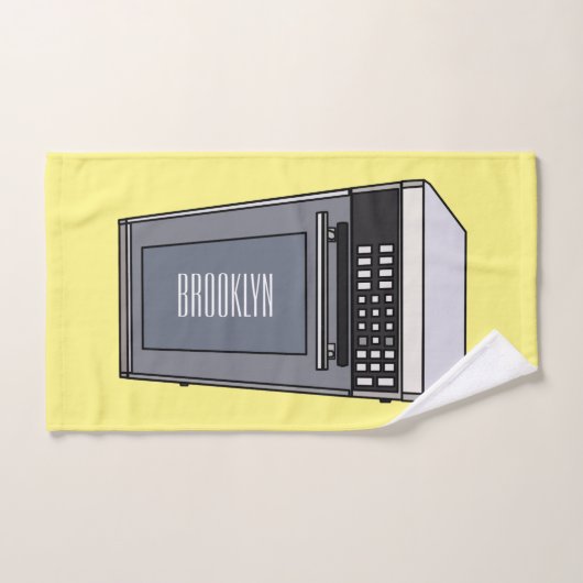 Illustration de dessin sur micro-ondes (Serviette à main)