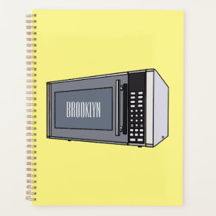 Illustration de dessin sur micro-ondes