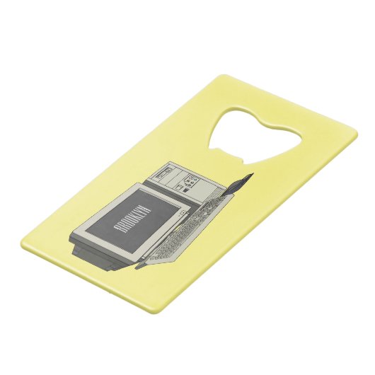 Illustration de dessin sur ordinateur (Devant Angle)