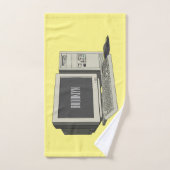 Illustration de dessin sur ordinateur (Serviette à main)