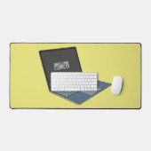 Illustration de dessin sur ordinateur portable (Clavier et souris)