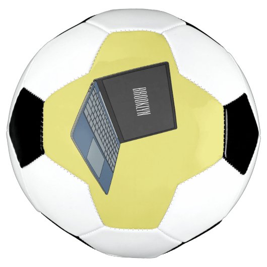 Illustration de dessin sur ordinateur portable (Tourné)