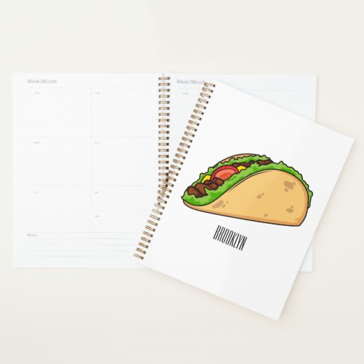 Illustration de dessin sur Taco (Devant avec enveloppe)