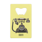 Illustration de dessin téléphonique (Dos)