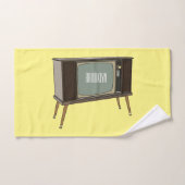 Illustration de dessin télévisé (Serviette à main)