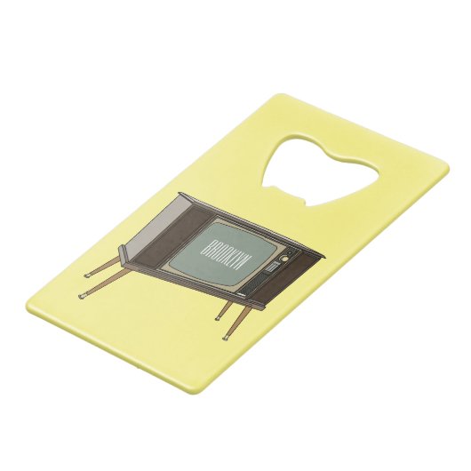 Illustration de dessin télévisé (Devant Angle)