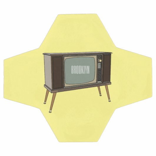 Illustration de dessin télévisé (Plat)