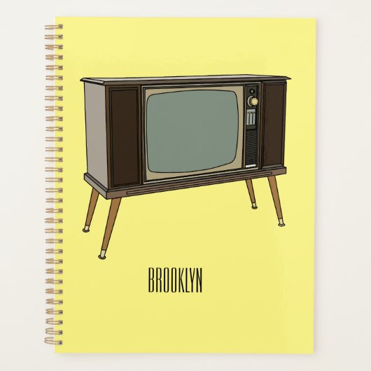 Illustration de dessin télévisé (Devant)