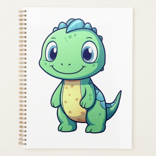 Illustration de dinosaure de dessin (Devant)
