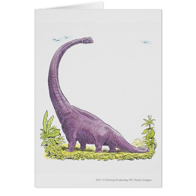 Illustration de dinosaure de Giraffatitan (Devant)