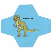 Illustration de dinosaure T rex drôle (Plat)