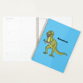 Illustration de dinosaure T rex drôle (Devant avec enveloppe)