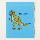 Illustration de dinosaure T rex drôle (Dos)