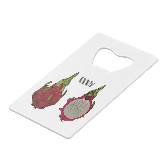 Illustration de dragon fruit (Devant Angle)