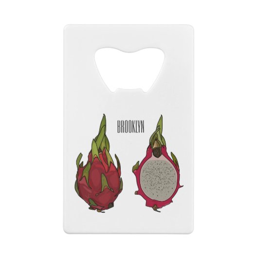 Illustration de dragon fruit (Dos)