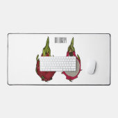 Illustration de dragon fruit (Clavier et souris)
