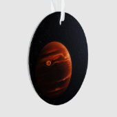 Illustration De Exoplanet Vhs 1256 B Et Ses Étoile (devant)