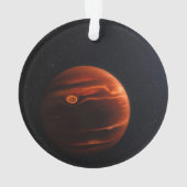 Illustration De Exoplanet Vhs 1256 B Et Ses Étoile (dos)